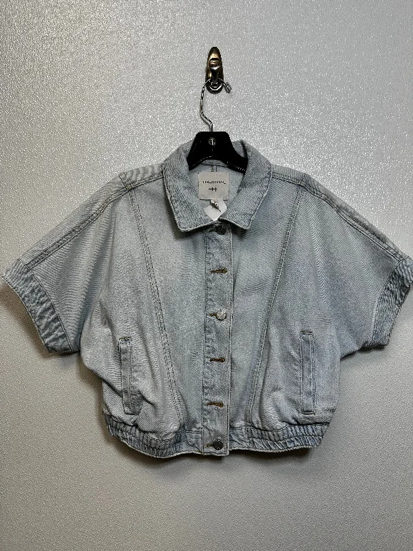 Jacket Denim By Habitual In Blue, Size: Xs