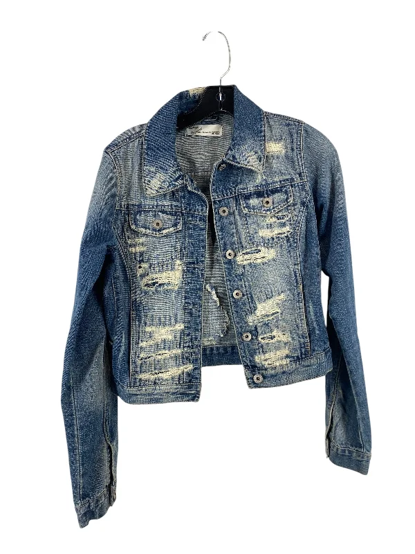 Jacket Denim By Vintage Havana In Blue Denim, Size: S